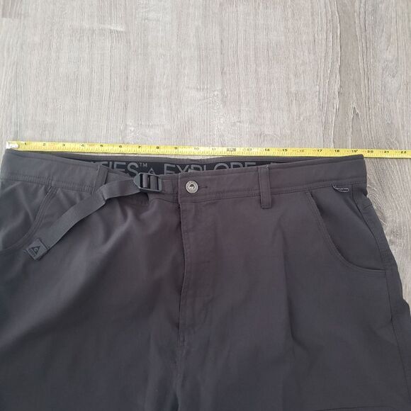 Gerry Men's Outdoor Hiking Quick-Dry Cargo Dark Grey Shorts Size 40 9" Inseam - Picture 11 of 12